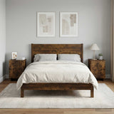 vidaXL Nachtkastje 2 pcs Gerookt eiken 33,5 x 34,5 x 50 cm