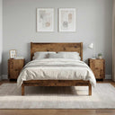 vidaXL Nachtkastje 2 pcs Gerookt eiken 33,5 x 34,5 x 50 cm