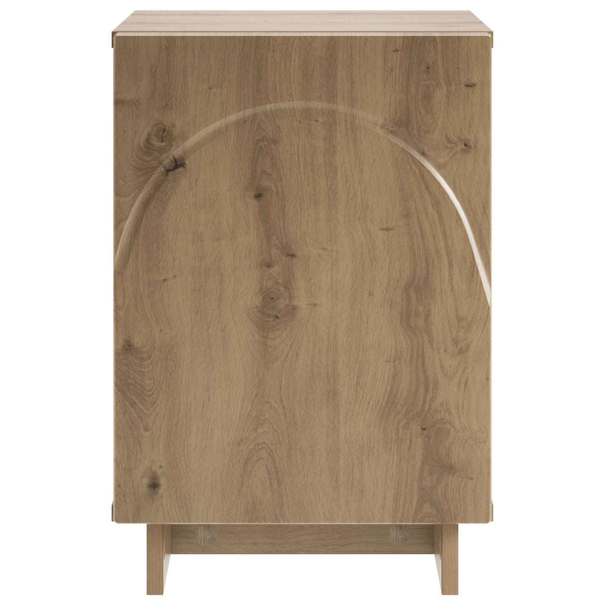 vidaXL Nachtkastje 2 pcs Gerookt eiken 33,5 x 34,5 x 50 cm