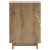 vidaXL Nachtkastje 2 pcs Gerookt eiken 33,5 x 34,5 x 50 cm