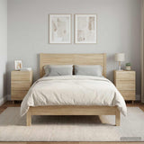 vidaXL Bedside Cabinet White 33.5x34.5x60 cm Engineered Wood