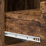 vidaXL Bedside Cabinet White 33.5x34.5x60 cm Engineered Wood