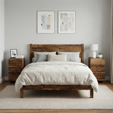 vidaXL Bedside Cabinet White 33.5x34.5x60 cm Engineered Wood