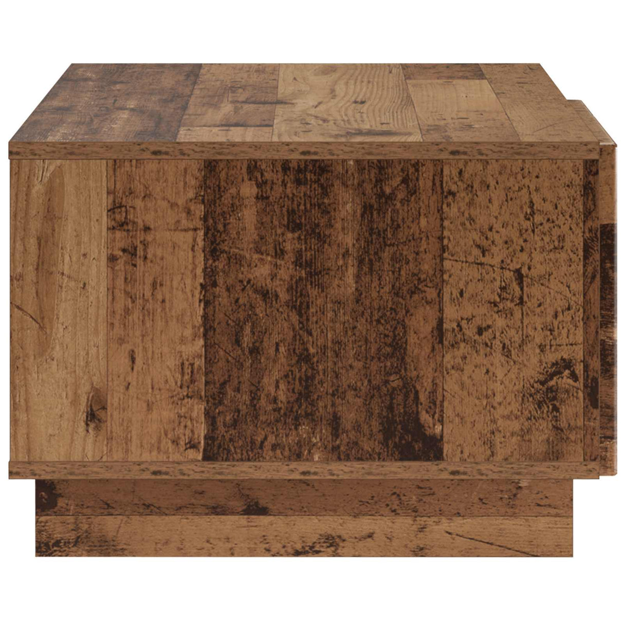 vidaXL Salontafel Hoogglans Wit 95 x 50,5 x 35 cm Bewerkt hout