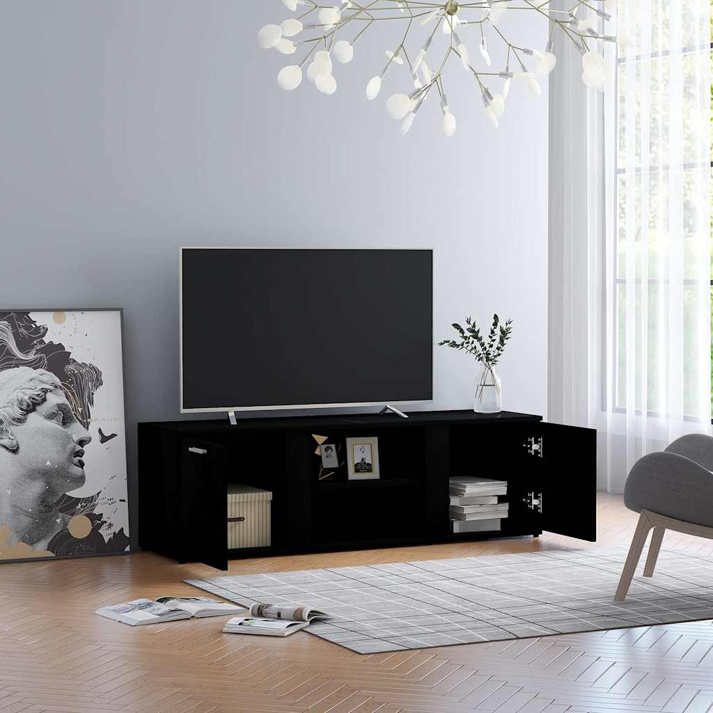 vidaXL TV cabinet 120x34x37 cm engineered wood white