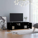 vidaXL TV cabinet 120x34x37 cm engineered wood white