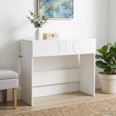 vidaXL Console Table Sonoma Oak 96.5x38x75 cm Engineered Wood