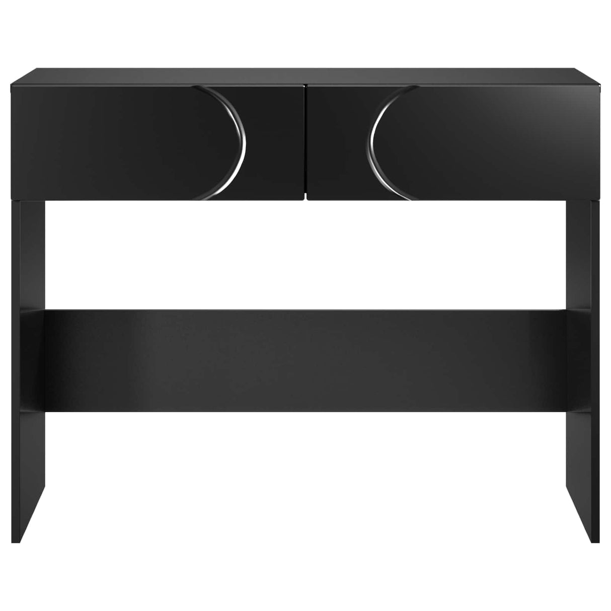 vidaXL Console Table Sonoma Oak 96.5x38x75 cm Engineered Wood