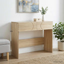 vidaXL Console Table Sonoma Oak 96.5x38x75 cm Engineered Wood