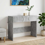 vidaXL Console Table Sonoma Oak 96.5x38x75 cm Engineered Wood