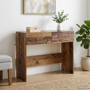 vidaXL Console Table Sonoma Oak 96.5x38x75 cm Engineered Wood