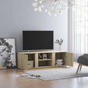 vidaXL TV cabinet 120x34x37 cm engineered wood white