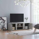 vidaXL TV cabinet 120x34x37 cm engineered wood white
