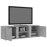vidaXL TV cabinet 120x34x37 cm engineered wood white