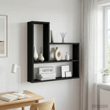 vidaXL Wandplank Wit 60 x 11 x 60 cm Bewerkt hout