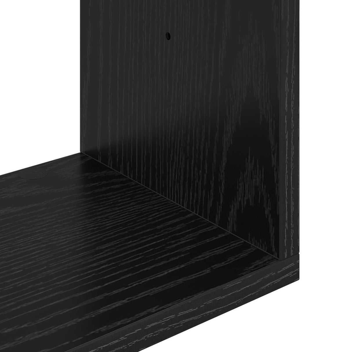 vidaXL Wandplank Wit 60 x 11 x 60 cm Bewerkt hout