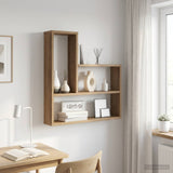 vidaXL Wandplank Wit 60 x 11 x 60 cm Bewerkt hout