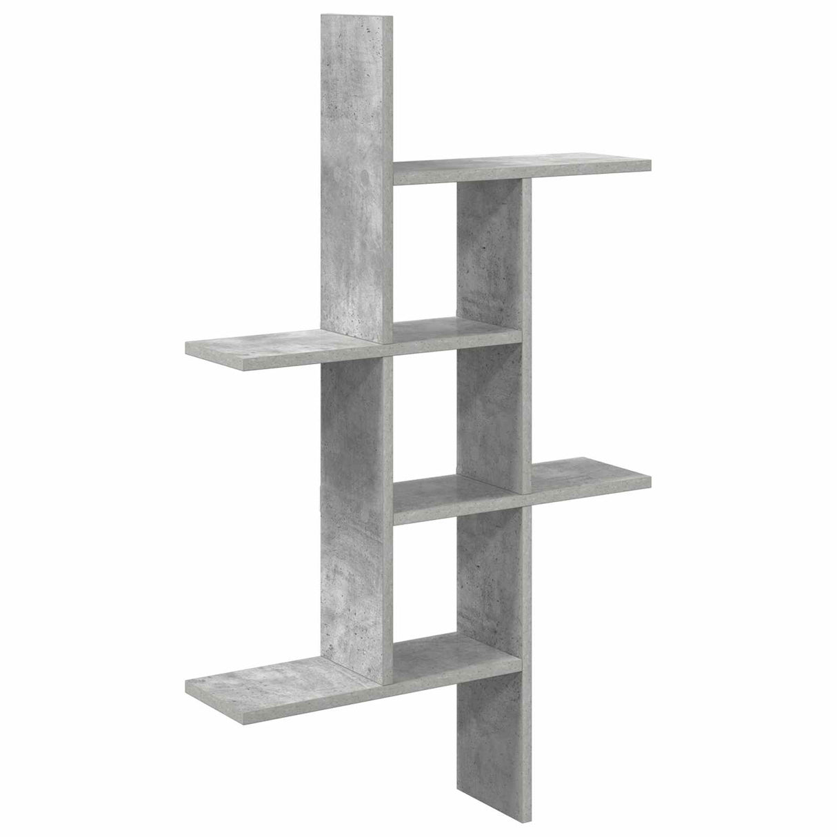 vidaXL Wandplank Wit 61 x 15 x 102 cm Bewerkt hout