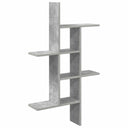 vidaXL Wandplank Wit 61 x 15 x 102 cm Bewerkt hout