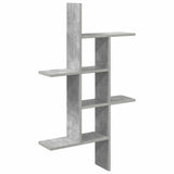 vidaXL Wandplank Wit 61 x 15 x 102 cm Bewerkt hout