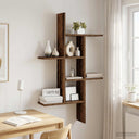 vidaXL Wandplank Wit 61 x 15 x 102 cm Bewerkt hout