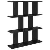 vidaXL Wandplank Wit 80 x 20 x 96 cm Bewerkt hout