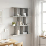 vidaXL Wandplank Wit 80 x 20 x 96 cm Bewerkt hout