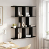 vidaXL Wandplank Wit 102 x 20 x 96 cm Bewerkt hout