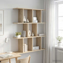 vidaXL Wandplank Wit 102 x 20 x 96 cm Bewerkt hout