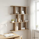 vidaXL Wandplank Wit 102 x 20 x 96 cm Bewerkt hout