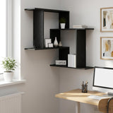vidaXL Wandplank Wit 67 x 67 x 87 cm Bewerkt hout