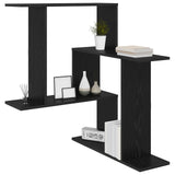 vidaXL Wandplank Wit 67 x 67 x 87 cm Bewerkt hout