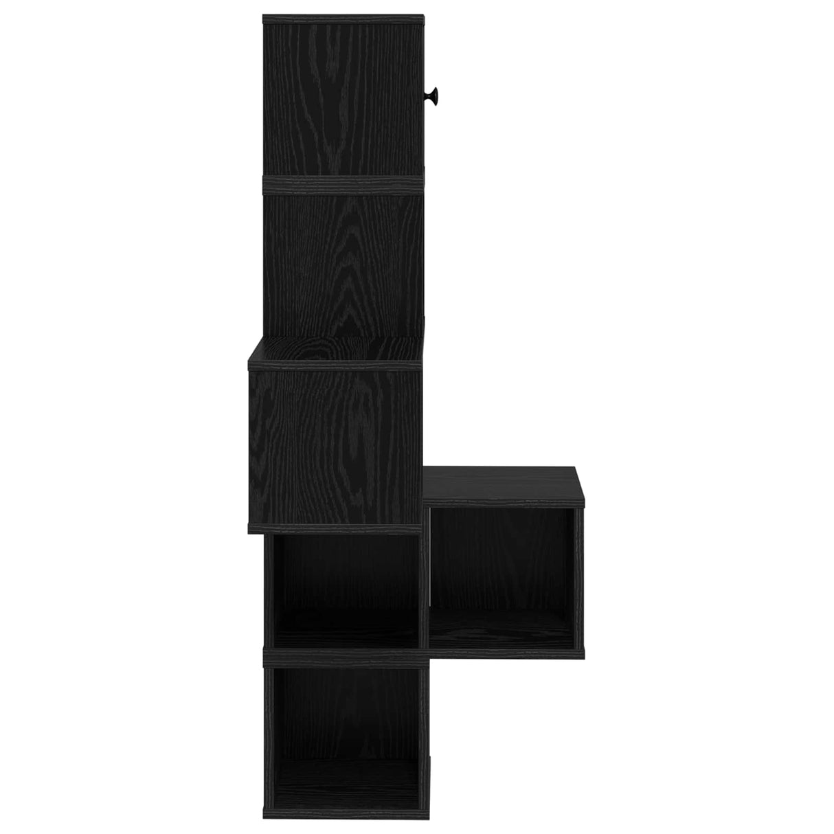 vidaXL Muur Hoekplank Wit 48 x 48 x 120 cm Bewerkt hout