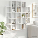 vidaXL Wall Shelf White 100 x 13 x 100 cm Engineered Wood