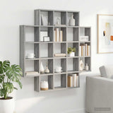 vidaXL Wall Shelf White 100 x 13 x 100 cm Engineered Wood