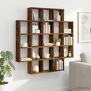 vidaXL Wall Shelf White 100 x 13 x 100 cm Engineered Wood