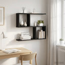 vidaXL Wandplank Wit 60 x 12 x 50,5 cm Bewerkt hout