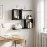 vidaXL Wandplank Wit 60 x 12 x 50,5 cm Bewerkt hout