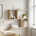 vidaXL Wandplank Wit 60 x 12 x 50,5 cm Bewerkt hout
