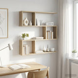 vidaXL Wandplank Wit 60 x 12 x 50,5 cm Bewerkt hout