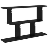 vidaXL Wall Shelf White 80x15x50.5 cm Engineered Wood