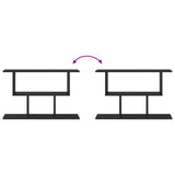 vidaXL Wall Shelf White 80x15x50.5 cm Engineered Wood