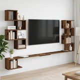 vidaXL Wandgemonteerd TV Rek Wit 180 x 15 x 94 cm Bewerkt hout