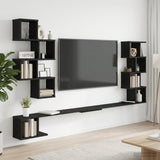 vidaXL Wandgemonteerd TV Rek Wit 180 x 15 x 94 cm Bewerkt hout