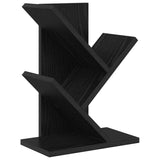 vidaXL Boomboekenplank 3-laags 30 x 18 x 40 cm Bewerkt hout Wit