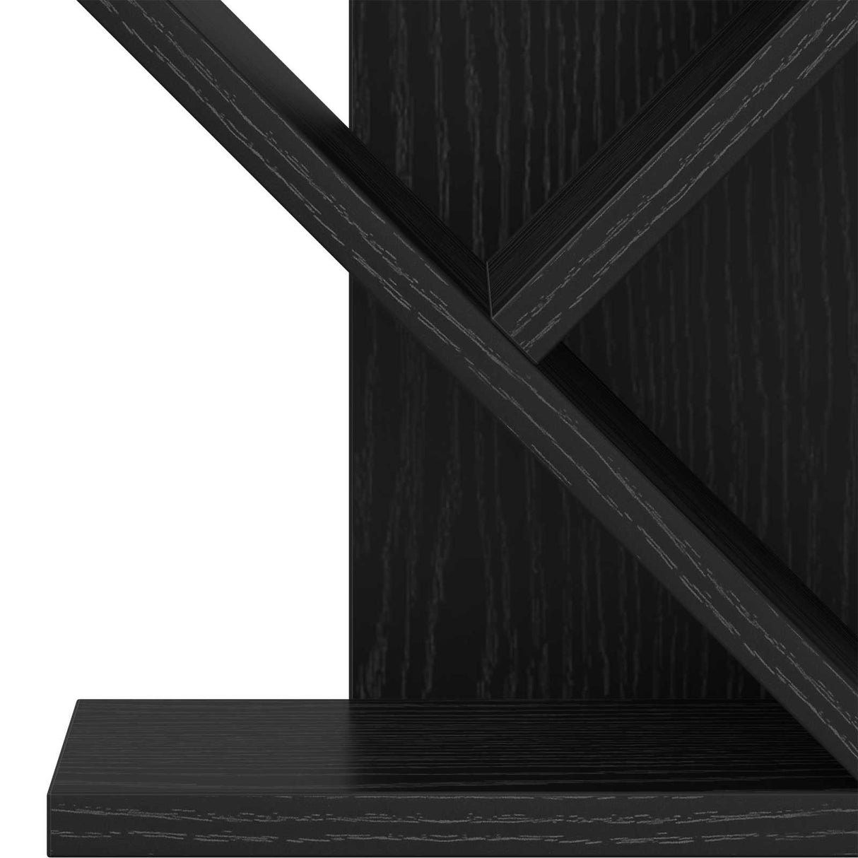 vidaXL Boomboekenplank 3-laags 30 x 18 x 40 cm Bewerkt hout Wit