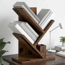 vidaXL Boomboekenplank 3-laags 30 x 18 x 40 cm Bewerkt hout Wit
