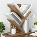 vidaXL Boomboekenplank 3-laags 30 x 18 x 40 cm Bewerkt hout Wit