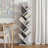 vidaXL Boomboekenplank 3-laags 30 x 18 x 40 cm Bewerkt hout Wit