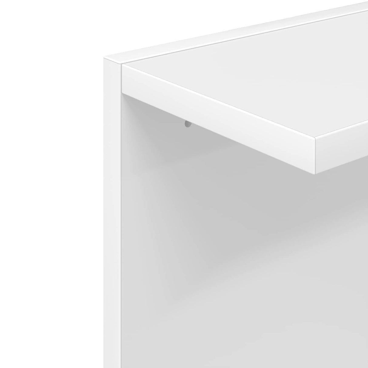 vidaXL Wandplank Wit 25 x 15 x 100 cm Bewerkt hout